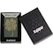 Zippo 2022N Zippo Price Fighter 221 Four Leaf Clover Design Green Matte ZIP-48501 - alternate 3